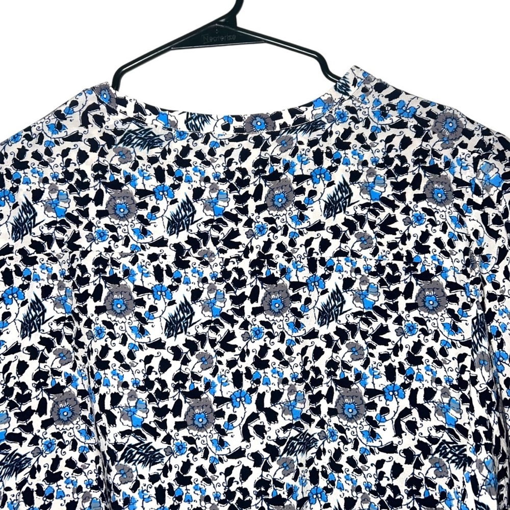 Zadig & Voltaire‎ Tafi Soft Flower Block Shirt Large - Picture 6 of 8